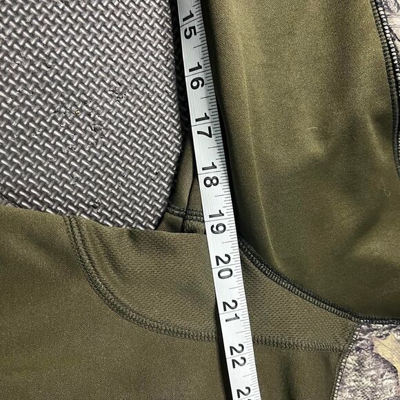 Medium Truetimber Green Camo 1/4 Zip Sweatshirt 100% Polyester - Picture 6 of 8